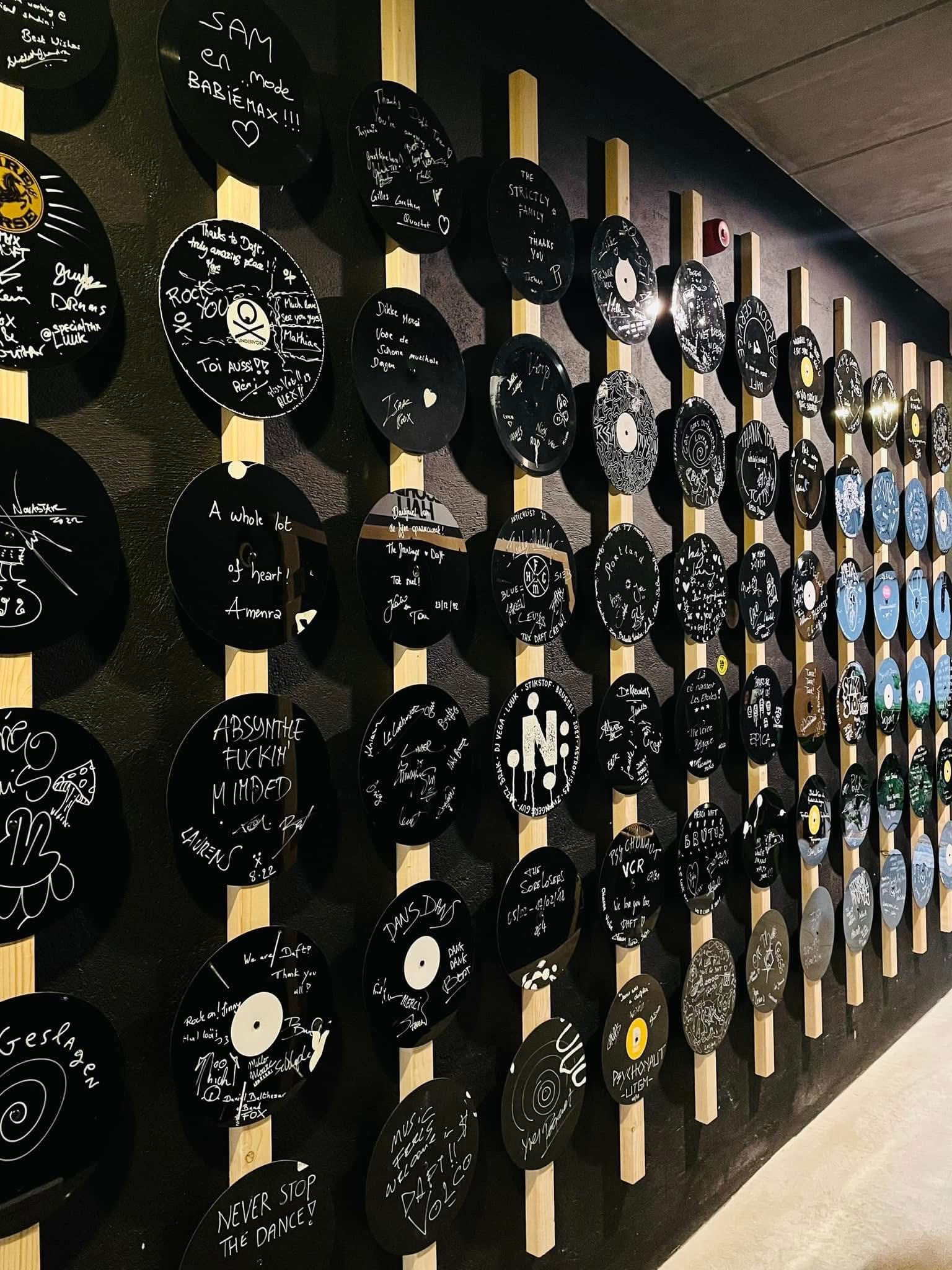 Disques Vinyles au Daft Studio à Malmedy